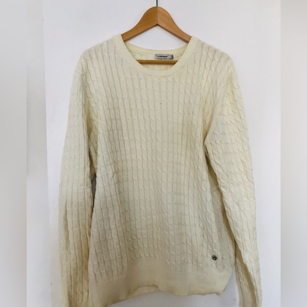 I. Lindeberg cable knit sweater